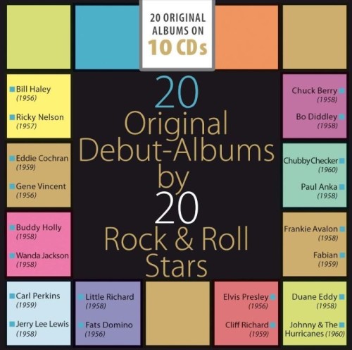 VA - 20 Original Debut Albums by 20 Rock & Roll Stars (2015) 10CD Lossless