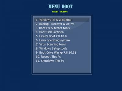 WinPE MCBoot VN Version 10.5 build 250824 Pro  2024