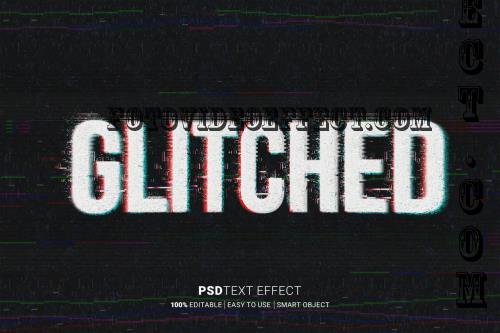 Distortion Glitch Text Effect - 4SQ4L4E