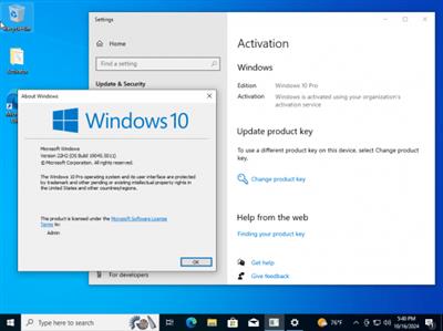 Windows 10 Pro 22H2 build 19045.5011 With Office 2021 Pro Plus Multilingual Preactivated October  2024