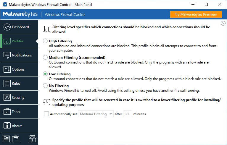 Windows Firewall Control 6.12 Multilingual