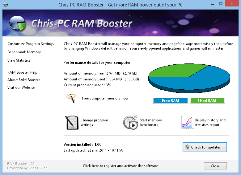 Chris-PC RAM Booster 7.24.1016