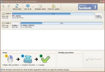 IM-Magic Partition Resizer 7.3 (x64)  WinPE 0847077d35584222c964b388249877ca