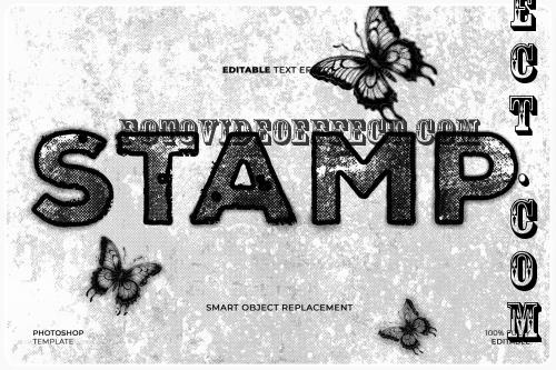 Ink Stamp Text & Logo Effect - 8P4ND7N