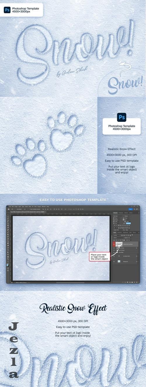 Snow Effect Template - 287215699 - YG8CFUE