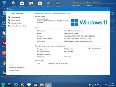 WinPE MCBoot VN Version 10.5 build 250824 Pro  2024