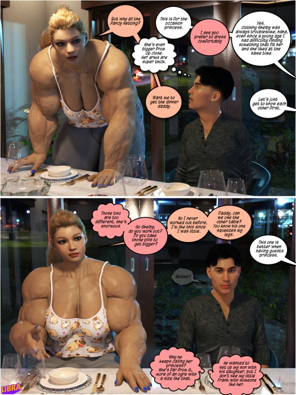 Libra - Dinner Party 3D Porn Comic