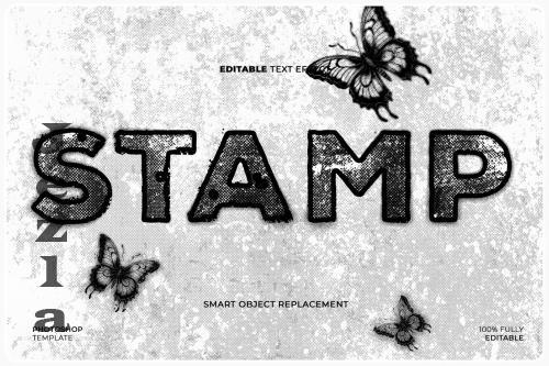 Ink Stamp Text & Logo Effect - 8P4ND7N