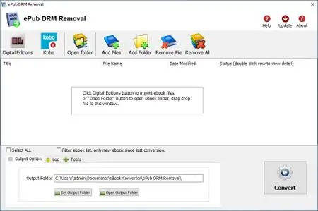 ePub DRM Removal 3.24.11010.387 + Portable 2e1b6c19176a3001b44c1cc8ccb7635e