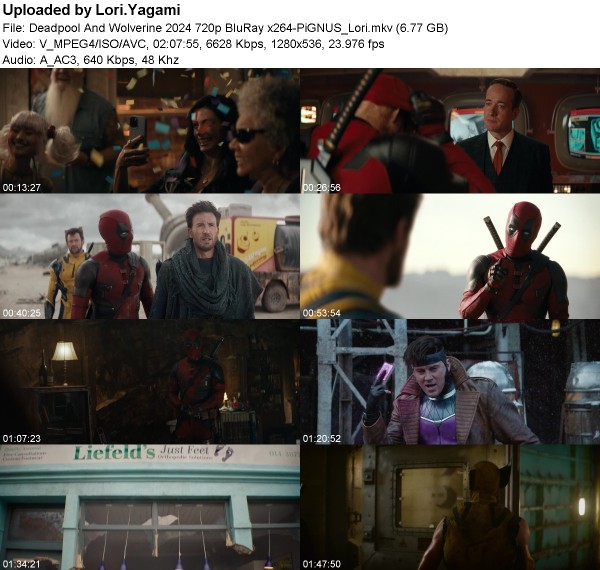 Deadpool And Wolverine (2024) 720p BluRay x264-PiGNUS