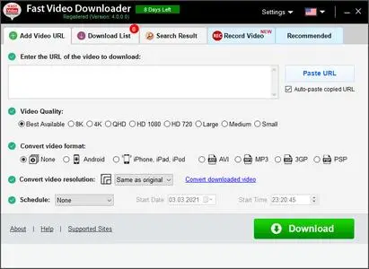 Fast Video Downloader 4.0.0.67 Multilingual Portable