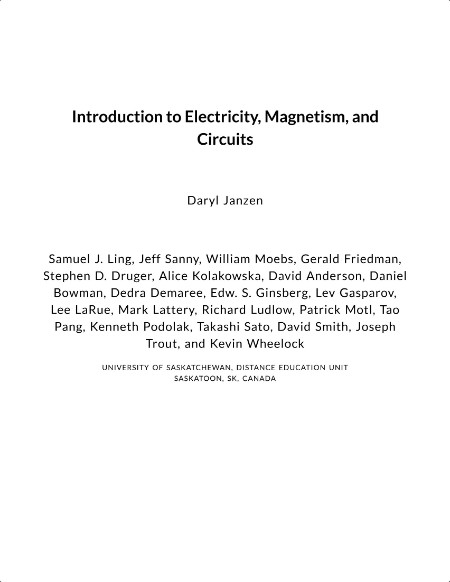 Liao S  Introduction to Electricity and Magnetism 2011