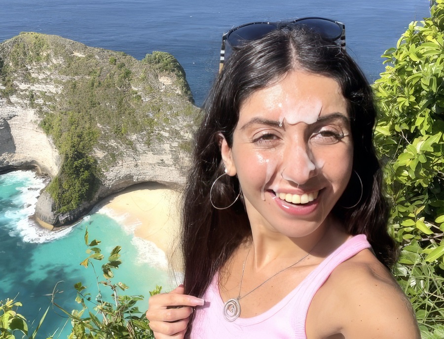 Katty West - Crazy Cumwalk In Tropic Island (FullHD/475 MB)