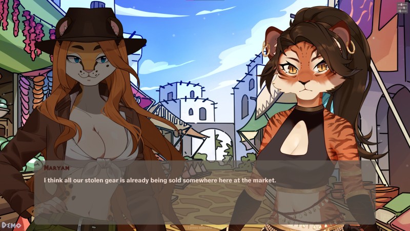 Furry Adventure Club and the Holy Grail Demo by Furry Dreams Lab Porn Game