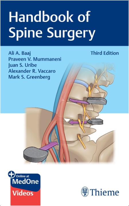 Baaj A  Handbook of Spine Surgery 3ed 2025