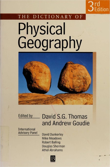 Thomas D  The Dictionary of Physical Geography 3ed 2000