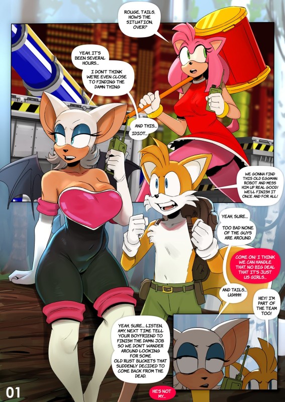 Underrock - BLANK ENTRY (Sonic the Hedgehog) Porn Comics