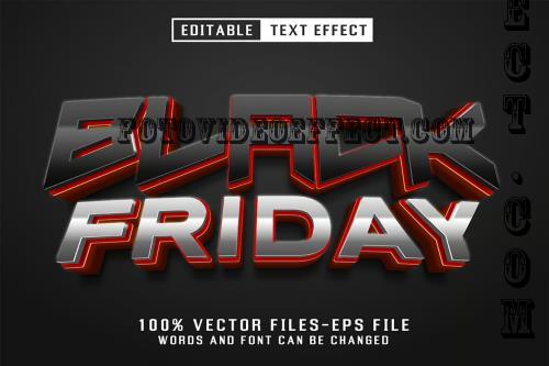 Black Friday 3d Text - Editable Text Effect - YFN8JT4