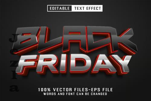 Black Friday 3d Text - Editable Text Effect - YFN8JT4