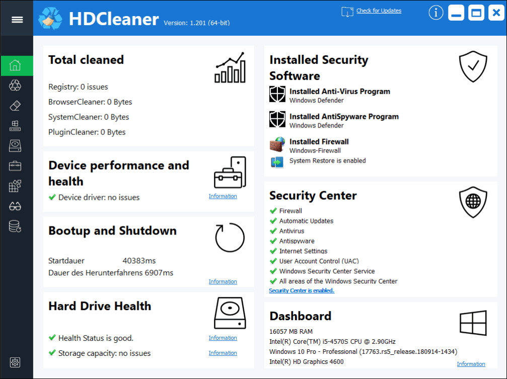 HDCleaner 2.082 Multilingual