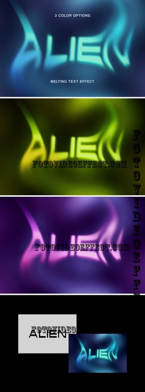 Mystery Alien Text Effect - 287791868 - K2NRNXK