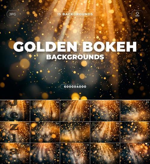 15 Golden Bokeh Backgrounds - TJY6FAE