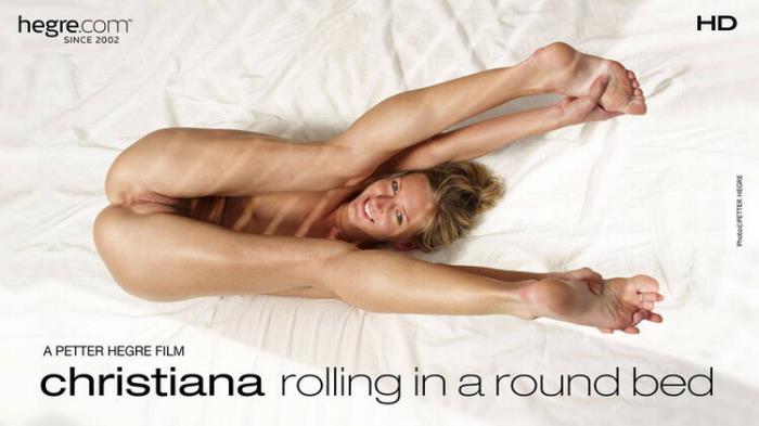 Christiana Rolling In A Round Bed (FullHD 1080p) - Hegre-Art - [2024]