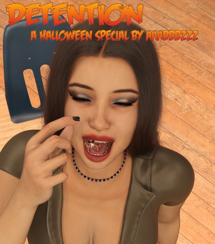 AAABBBZZZ - Detention: A Halloween Special 3D Porn Comic