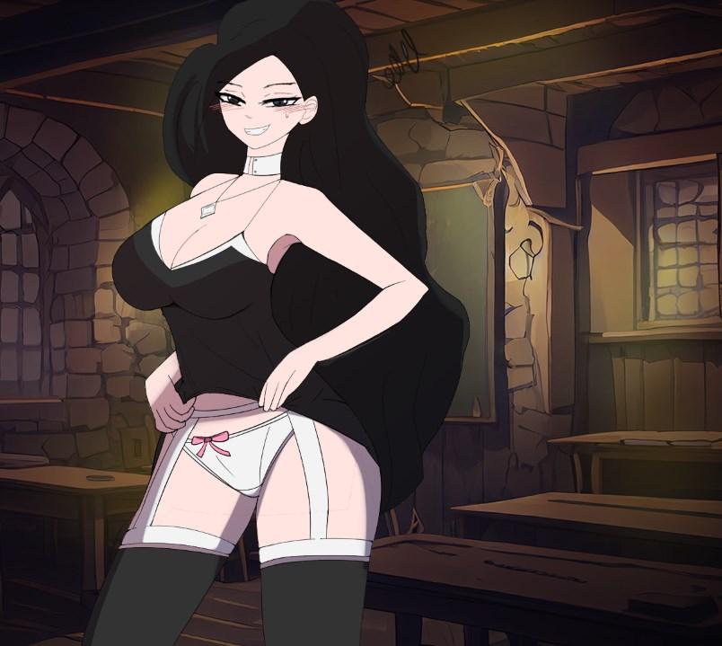 Bad Witch And the Dark Magic Temptations Ver.0.2 by Bata13 Win/Mac Porn Game