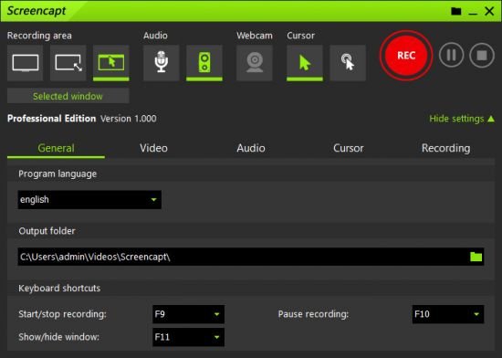 Screencapt Professional 1.100 Multilingual