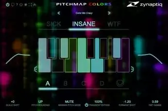 Zynaptiq PITCHMAP COLORS v1.0.1