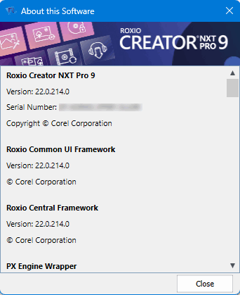 Roxio Creator NXT Pro 9 v22.0.214.0