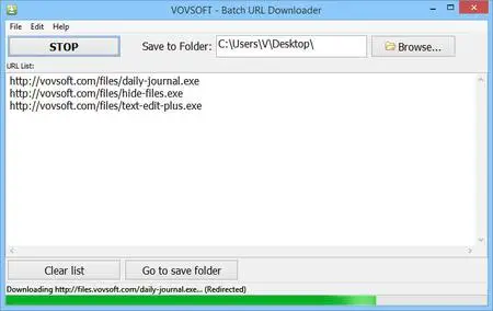 VovSoft Batch URL Downloader 5.8 Portable