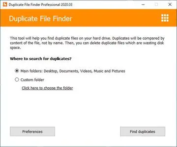 Duplicate File Finder Professional 2024.06 Multilingual