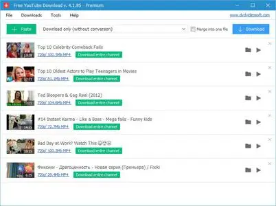 Free YouTube Download 4.4.13.1014 Premium Multilingual