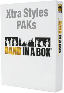 PG Music Xtra Styles PAKs 13-15 for Band-in-a-Box and RealBand