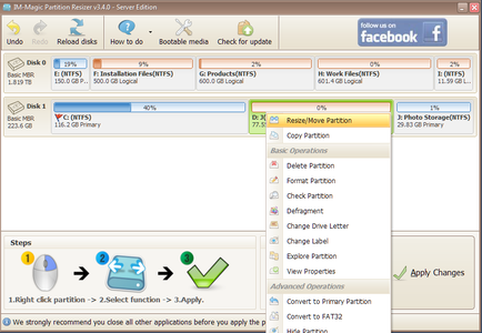 IM–Magic Partition Resizer 7.3 (x64) Multilingual