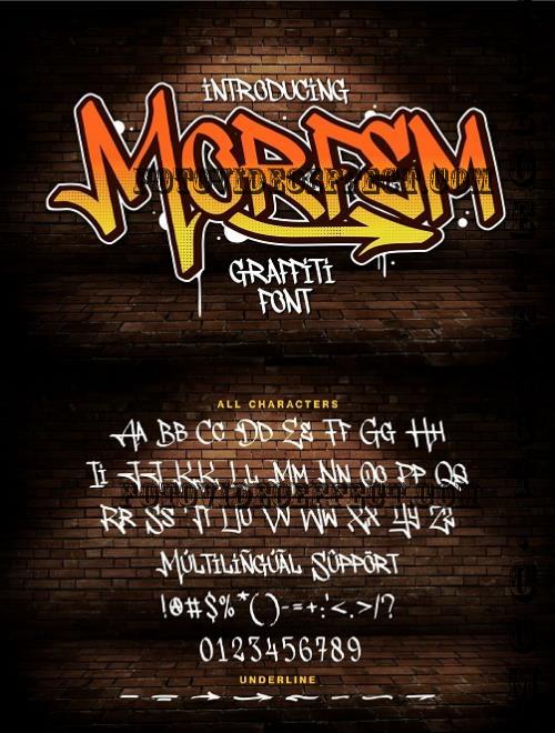 AL - Morfem Font - 9X9D25D