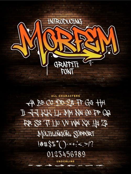 AL - Morfem Font - 9X9D25D