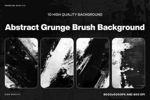 10 Abstract Grunge Brush Background - EBAYG4Z