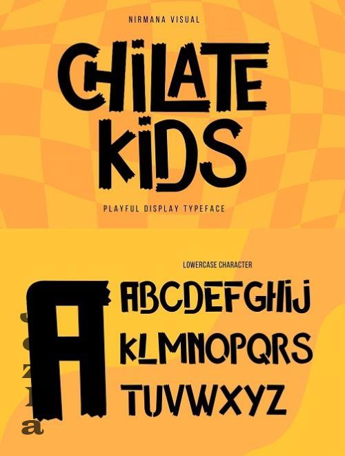 Chilate Kids - Logo Font - 280006459 - 82WPMU7