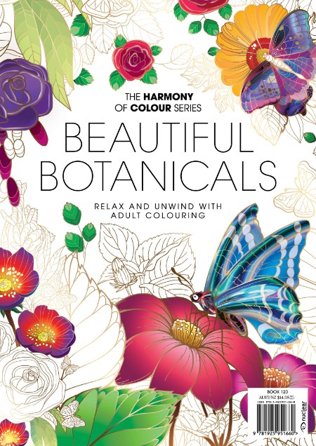 Colouring Book - Beautiful Botanicals 2024