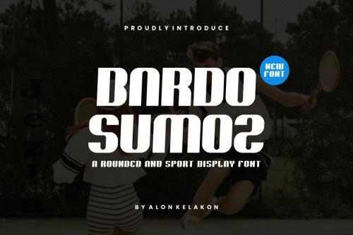 Bardo Sumoz - Rounded Sport Font - HKQTU4U