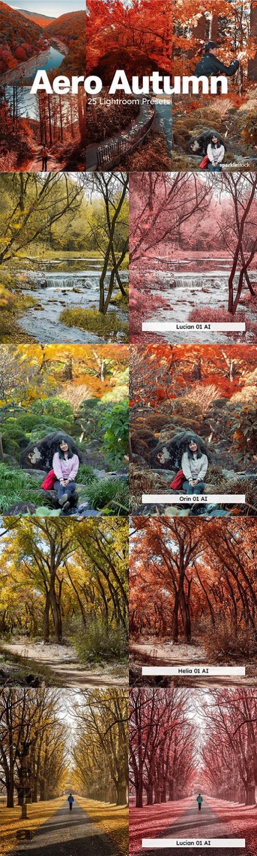 20 Aero Autumn Lightroom Presets LUT - 287538130