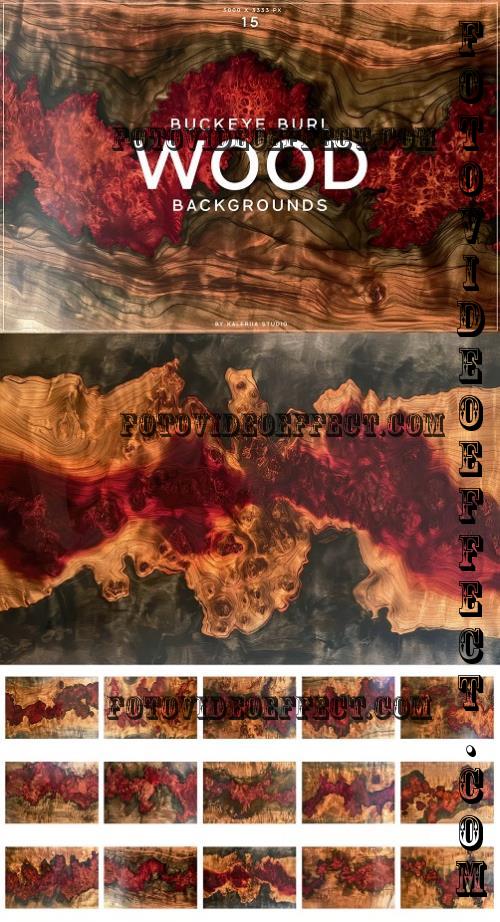 Buckeye Burl Wood Backgrounds - KL4RG9J