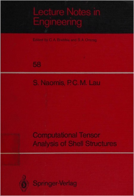 Naomis S  Computational Tensor Analysis of Shell Structures 1990