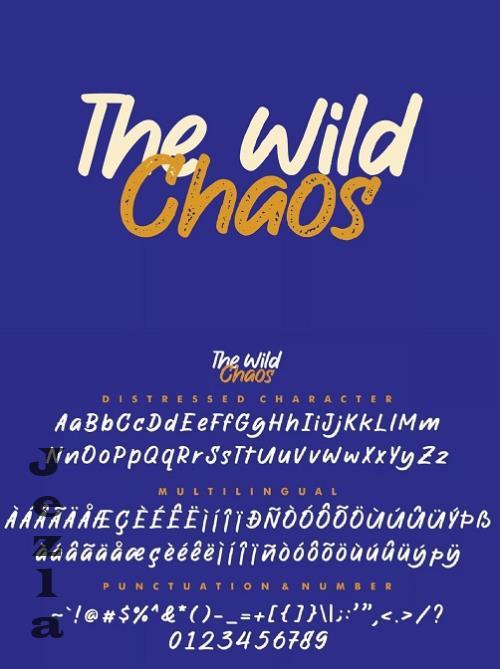 The Wild Chaos Font - 6272810 - RLJAZWQ