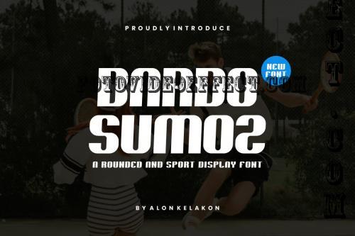 Bardo Sumoz - Rounded Sport Font - HKQTU4U