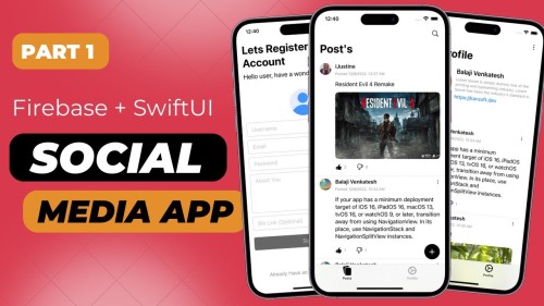 Create A Complete Social Media App With Swiftui And Firebase