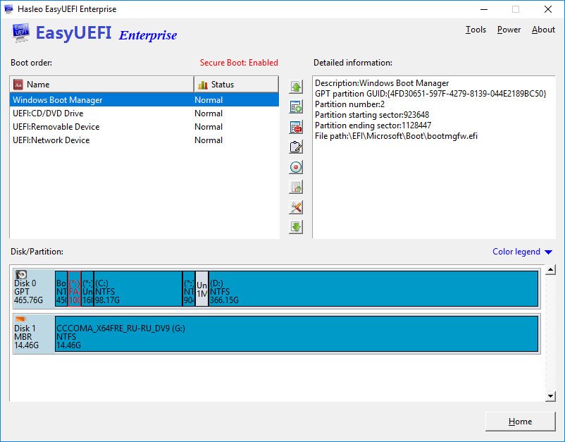 EasyUEFI Enterprise 5.8 (x64) Multilingual